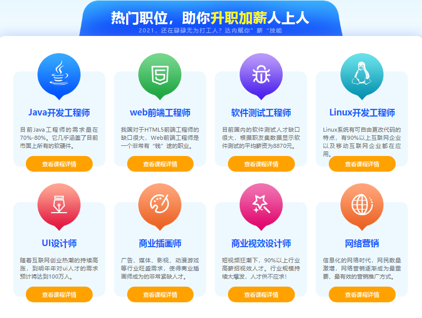 it培訓學校哪家好 IT行業哪些職業發展比較好